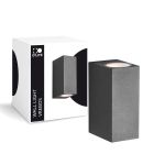 D'Lite Luz De Pared Vrebos Negro Up & Down | IP54 - Apta Para 2x GU10