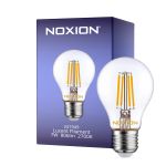 Noxion Lucent con Filamento LED E27 Pera Clara 7W 806lm - 827 Luz muy Cálida | Regulable - Reemplazo 60W