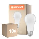 Multipack 10x Ledvance Classic LED E27 Pera Mate 13W 1521lm - 840 Blanco Frio | Reemplazo 100W