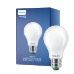 Philips MASTER LED Bulbo Ultra Efficient E27 Pera Mate 2.3W 485lm - 827 Luz muy Cálida | Reemplazo 40W
