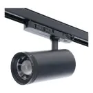 Noxion 3 Fases Foco En Carril Delta Aluminium Negro 30W 2250lm 15-55D - 927-930-940 CCT | Ampliable