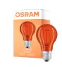 Osram LED Star Classic Decor E27 Pera Con Filamento Mate 2.5W 160lm - Naranja | Reemplazo 17W