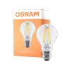Osram Smart+ Mateer E27 Pera Con Filamento Clara 6W 806lm - 827 Luz Muy Cálida | Regulable - Via Smart Device Only - Reemplazo 60W